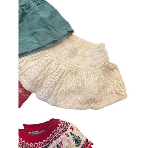 NWT Tahari Kids Clothing Set, 24 months Skirt, Valentines Day, Holiday Sweater - Picture 7 of 10